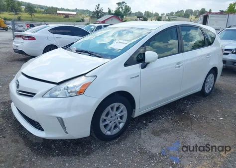 2012 Toyota Prius V Three из США, поврежденный, VIN JTDZN3EU5C3179340